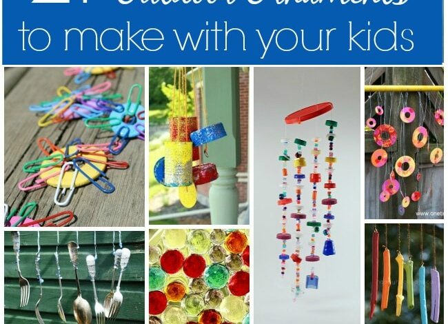 21 Outdoor Ornaments for Kids to Make