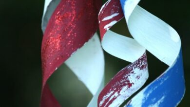 Patriotic Wind Twirlers from Paper Towel Rolls Patriotic Wind Twirlers from Paper Towel Rolls