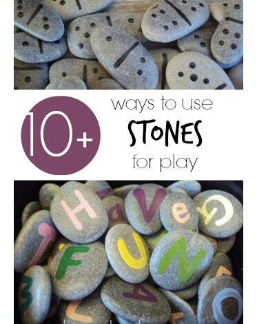 10+ Stone and Rock Crafts for Kids