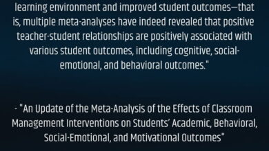 Extremely Dense Analysis Of Recent Classroom Management Studies Finds That You Can’t Beat Positive Teacher-Student Relationships