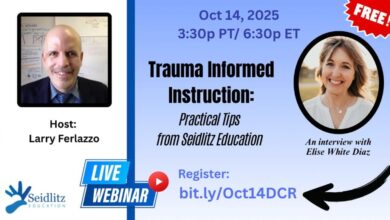 Reminder: Join Us On Oct. 14th For A Free One-Hour Webinar On Trauma-Informed Instruction