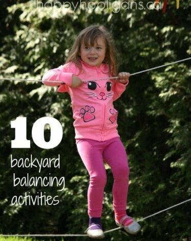 Backyard Balancing Activities – Happy Hooligans Backyard Balancing Activities – Happy Hooligans