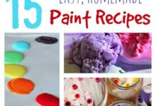 15 Easy Homemade Paint Recipes for Kids