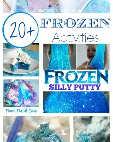 20 Frozen Crafts and Activities