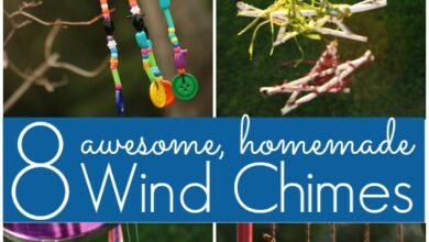 8 Homemade Wind Chimes for Kids 8 Homemade Wind Chimes for Kids