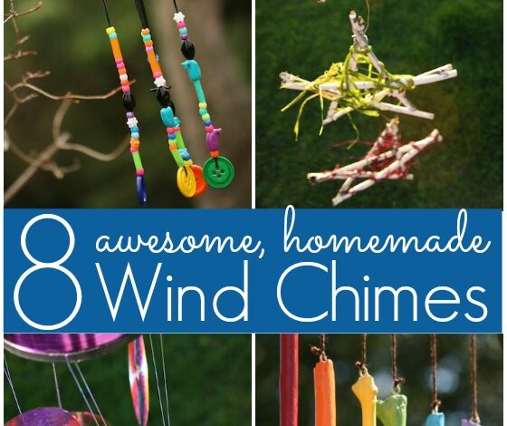 8 Homemade Wind Chimes for Kids 8 Homemade Wind Chimes for Kids