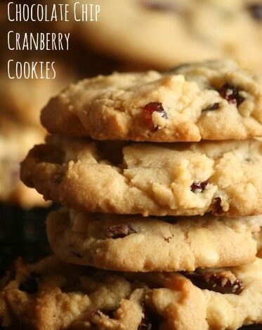 White Chocolate Chip and Cranberry Cookies White Chocolate Chip and Cranberry Cookies