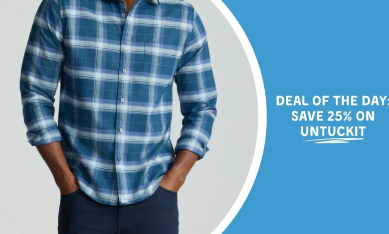 Deal of the Day: Save 25% On UNTUCKit