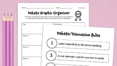 150 Debate Topics for Middle School Students (Free Printables!)