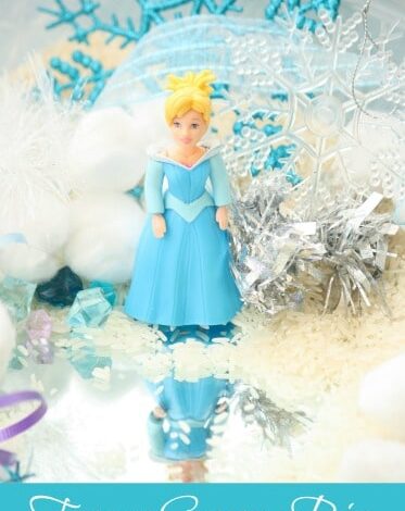 Elsa and Anna’s “Frozen” Sensor Bin