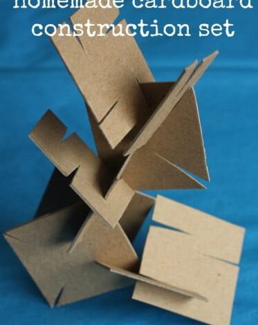 Homemade Cardboard Construction Set – Happy Hooligans Homemade Cardboard Construction Set – Happy Hooligans