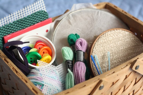 Child’s Sewing Basket – Happy Hooligans