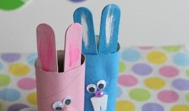 Toilet Paper Roll Easter Bunnies Toilet Paper Roll Easter Bunnies