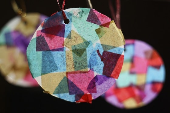 Mosaic Christmas Ornaments – happy hooligans