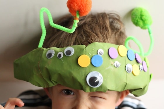 Paper Bag Alien Hat – Happy Hooligans Paper Bag Alien Hat – Happy Hooligans