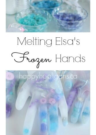 Melting Elsa’s Frozen Hands Activity Melting Elsa’s Frozen Hands Activity