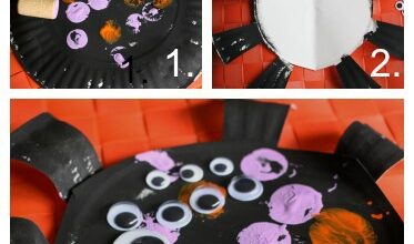 Paper Plate Spider Craft for Preschoolers Paper Plate Spider Craft for Preschoolers