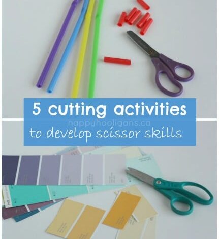 5 Scissor Skills Activities for Toddlers and Preschoolers 5 Scissor Skills Activities for Toddlers and Preschoolers