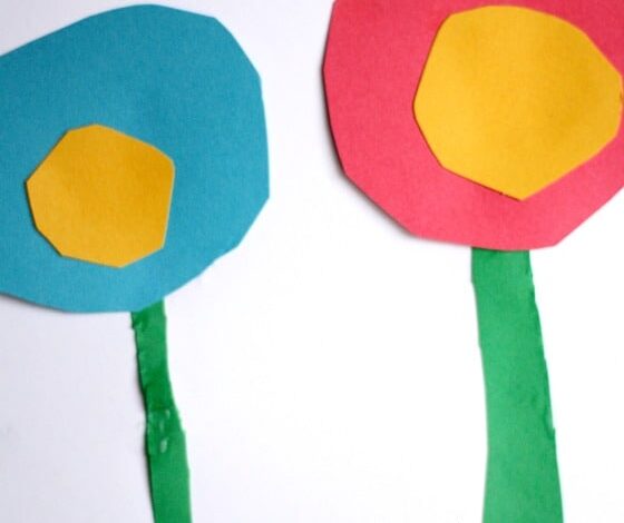 Making Paper Flowers for Homemade Greeting Cards