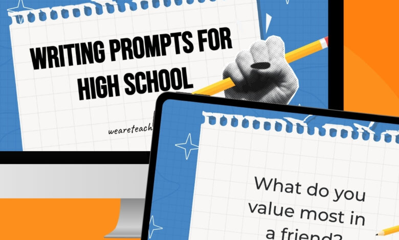 100 Interesting Writing Prompts for High School
