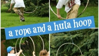 Rope and Hula Hoop Activity – Gross Motor Fun for Preschoolers