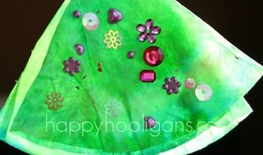 Coffee Filter Christmas Tree Ornaments Coffee Filter Christmas Tree Ornaments