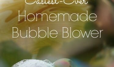 Homemade Bubble Blower from a Cardboard Roll Homemade Bubble Blower from a Cardboard Roll