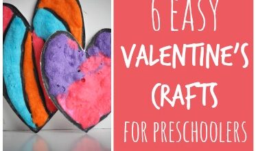 6 Easy Valentine’s Crafts for Kids 6 Easy Valentine’s Crafts for Kids