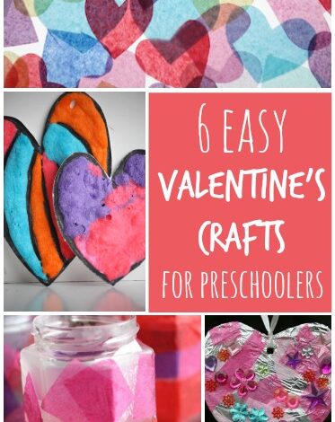 6 Easy Valentine’s Crafts for Kids 6 Easy Valentine’s Crafts for Kids