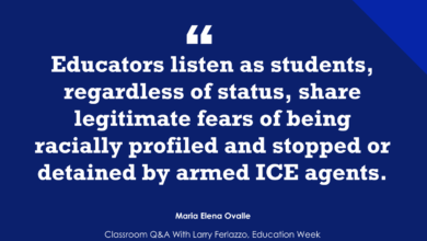 “With ICE in Chicago, a Teacher Worries, ‘Am I Doing Enough?’”