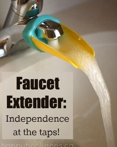 Faucet Extender to Help Kids Reach the Taps