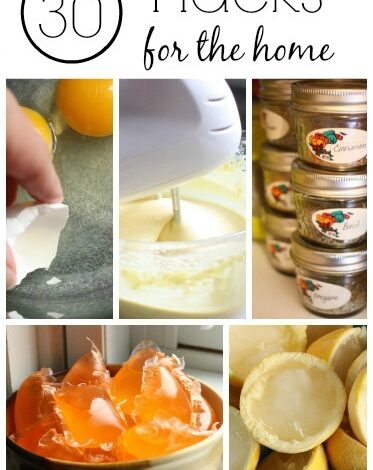 30 Time Saving Home Hacks