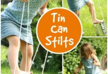 Tin Can Stilts – Classic Childhood Activity