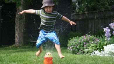 sprinkler fun – happy hooligans