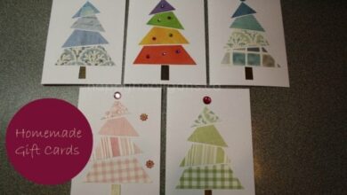 Homemade Cards with Wallpaper Samples