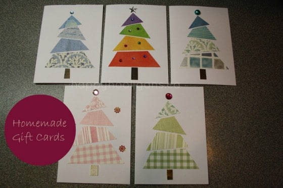 Homemade Cards with Wallpaper Samples