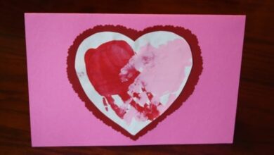 Heart Handprint Valentines Cards – Happy Hooligans
