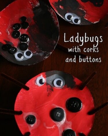 Ladybug Craft for Toddlers – Happy Hooligans