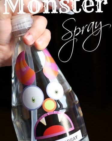 Monster Spray to Help a Child Who’s Afraid of Monsters
