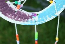 Paper Plate Dream Catcher Craft for Preschoolers