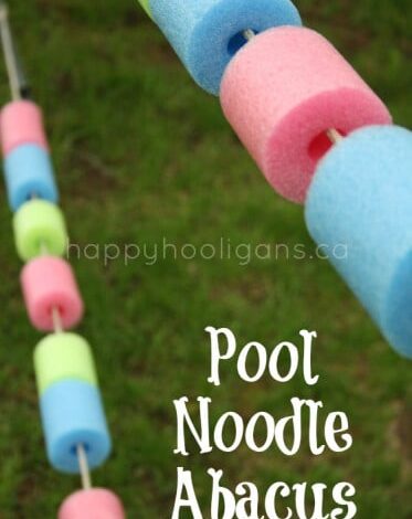 pool noodle abacus