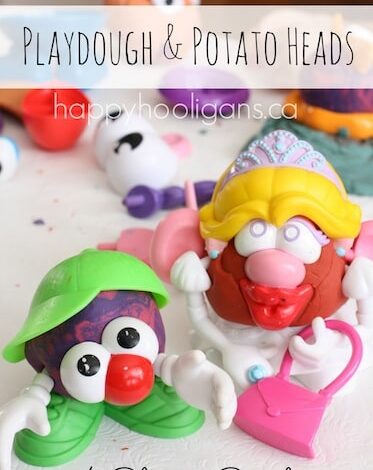 Homemade Play Dough Activity with Mr. Potato Head Homemade Play Dough Activity with Mr. Potato Head