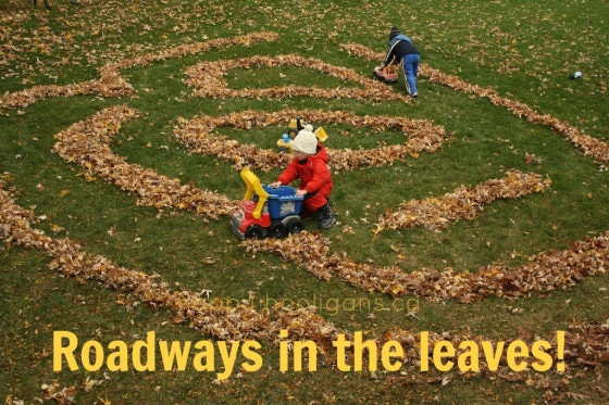 Roadways in the leaves! – happy hooligans