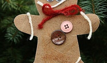 Scented Sandpaper Gingerbread Ornaments – Happy Hooligans