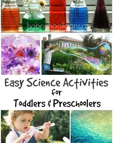 20 Science Activities for Toddlers and Preschoolers