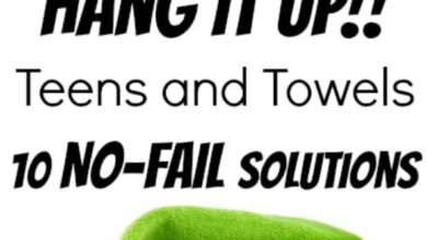 Get Teens to Hang Up their Towels