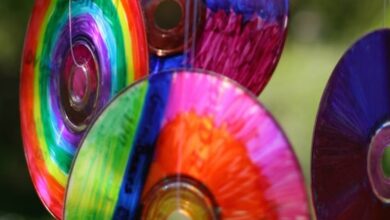 Colourful CD Sun Catchers – Happy Hooligans