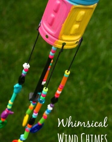 DIY Wind Chimes – Gorgeous, Recycled Craft for Kids to Make