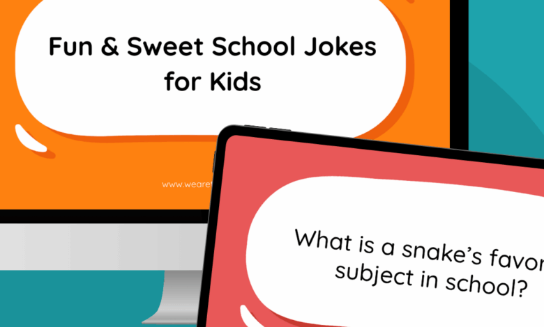 100 Funny School Jokes for Kids, Plus Google Slides