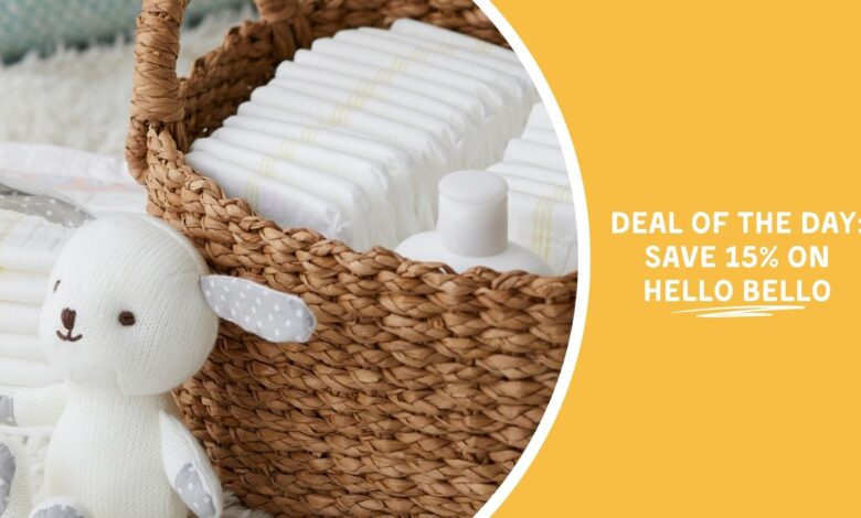 Deal of the Day: Save 15% on Hello Bello Deal of the Day: Save 15% on Hello Bello